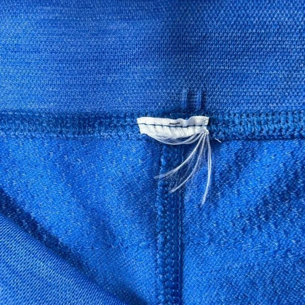 Lululemon Blue High-Waisted Athletic Leggings Womens No Size Tag‎ 22x29